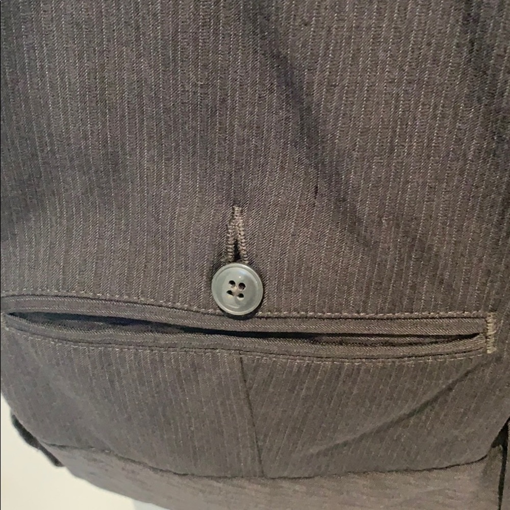 Unlisted by Kenneth Cole charcoal gray suit pants - Picture 2 of 4